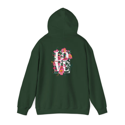 Floral Love Statement Hoodie