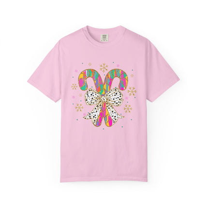 Neon Candy Cane Pop Tee