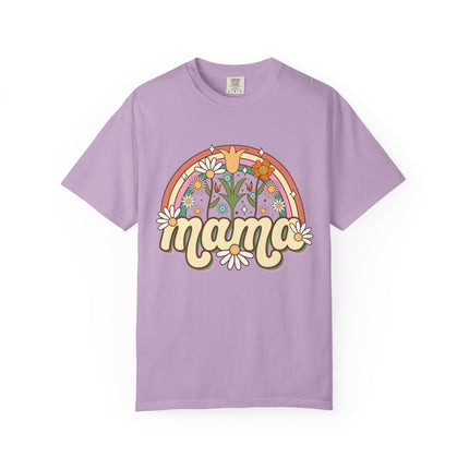 Floral Rainbow Mama Tee