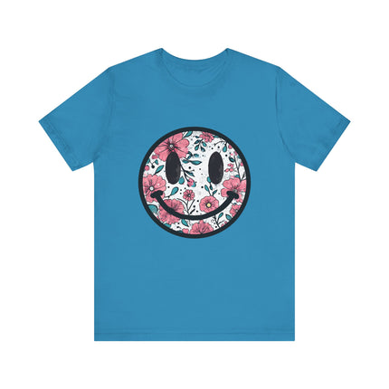 Floral Smiley Tee