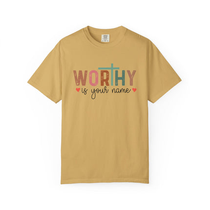 Worthy Is Your Name Cross Tee