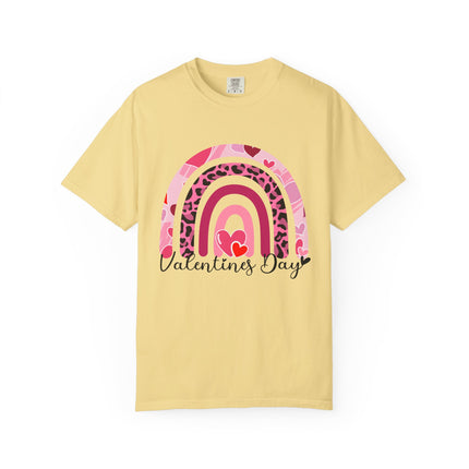 Valentine Rainbow Hearts Tee