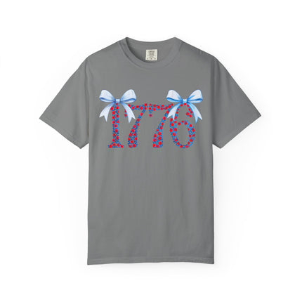 Floral 1776 Bow Tee