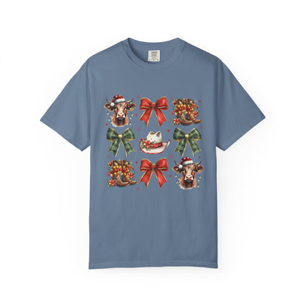 Western Christmas Icons Tee