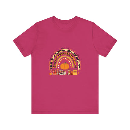 Hello Fall Rainbow Tee