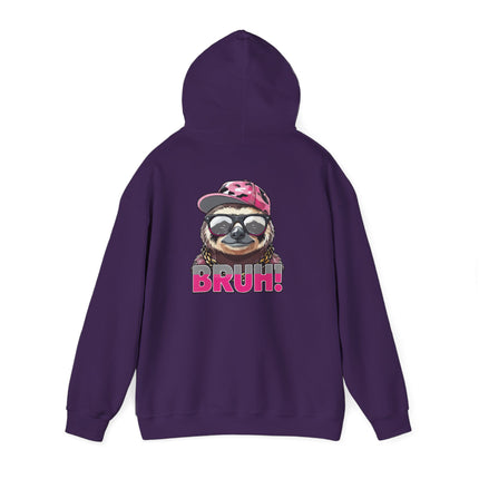 Bruh Sloth Attitude Hoodie