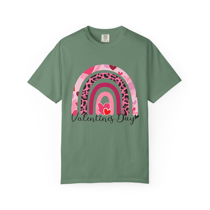 Valentine Rainbow Hearts Tee