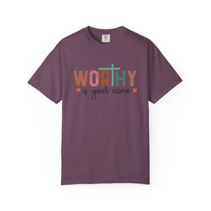 Worthy Is Your Name Cross Tee