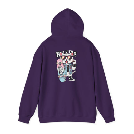 Skater Cool Cat Hoodie