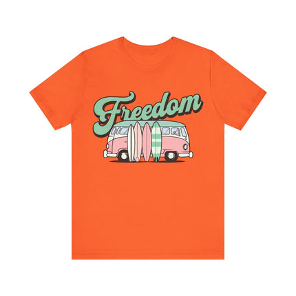 Retro Freedom Surf Van Tee