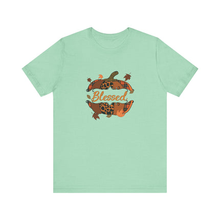 Blessed Leopard Pumpkin Tee