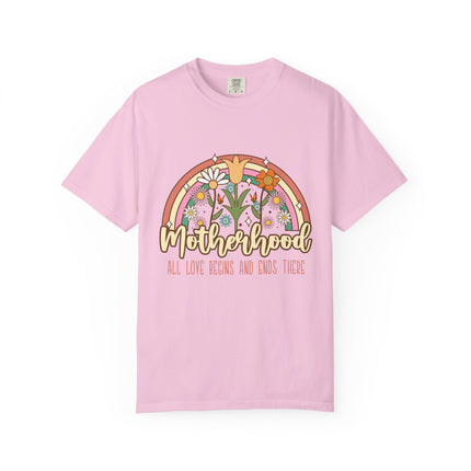 Motherhood Love Rainbow Tee