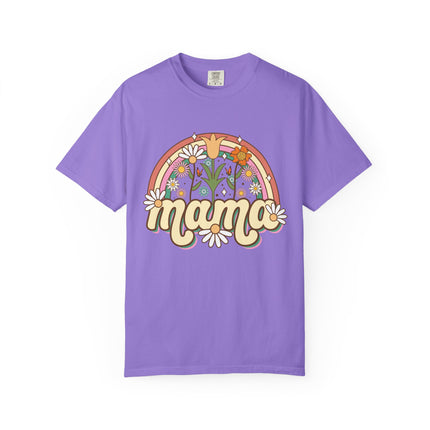 Floral Rainbow Mama Tee