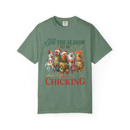 Chicking Around Christmas Tee