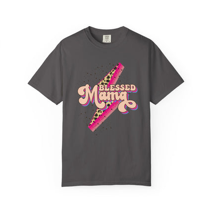 Blessed Mama Retro Bolt Tee