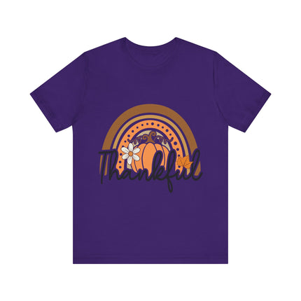 Thankful Rainbow Pumpkin Tee