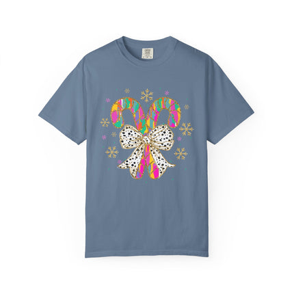 Neon Candy Cane Pop Tee