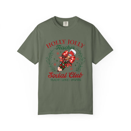 Holly Jolly Teacher Tee