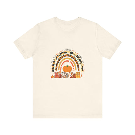 Hello Fall Rainbow Tee