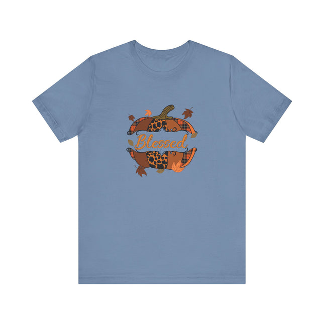 Blessed Leopard Pumpkin Tee