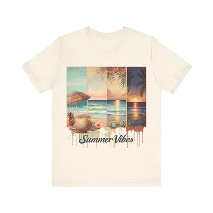 Drip Sunset Collage Tee