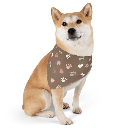 Paw & Heart Pet Bandana Collar