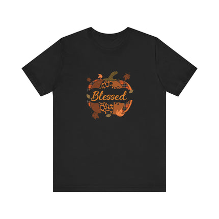 Blessed Leopard Pumpkin Tee