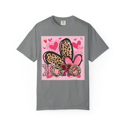 XOXO Leopard Hearts Valentine Tee