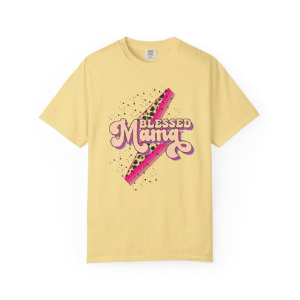 Blessed Mama Retro Bolt Tee
