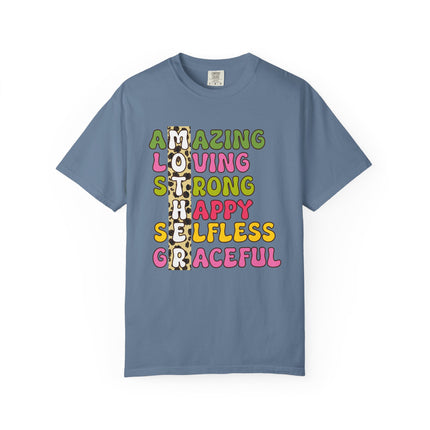 Mother Acronym Leopard Tee