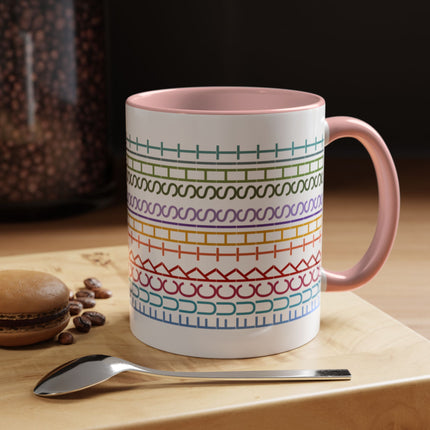 F.T.S. Hidden Message Accent Mug