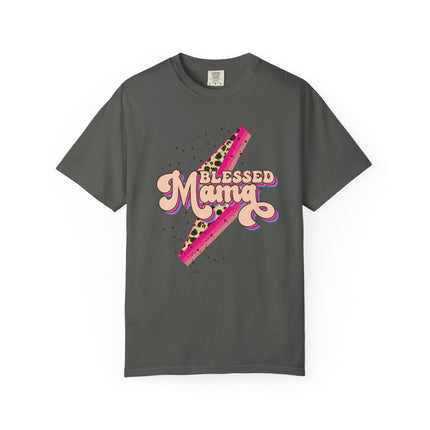 Blessed Mama Retro Bolt Tee