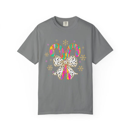 Neon Candy Cane Pop Tee