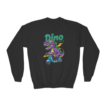 Dino Scooter Youth Sweatshirt