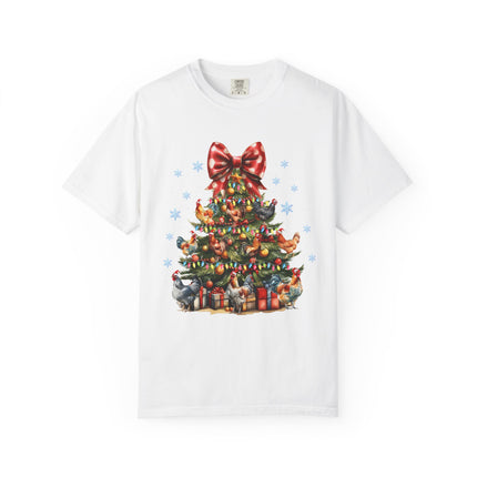 Cluckmas Tree Tee