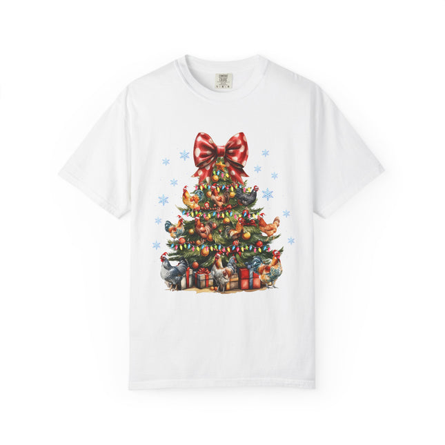 Cluckmas Tree Tee