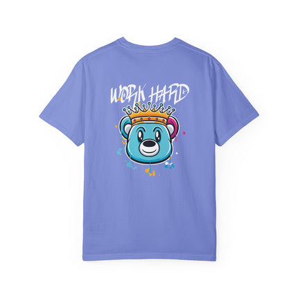 Work Hard Crowned Bear Tee
