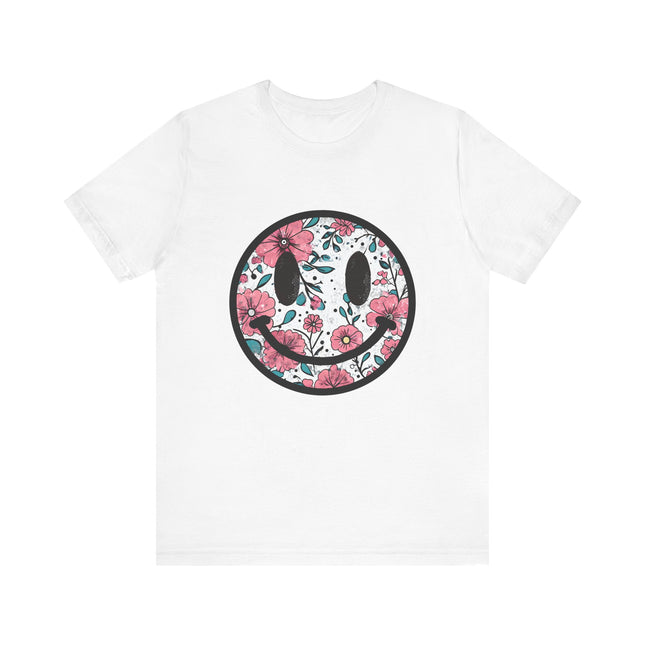 Floral Smiley Tee