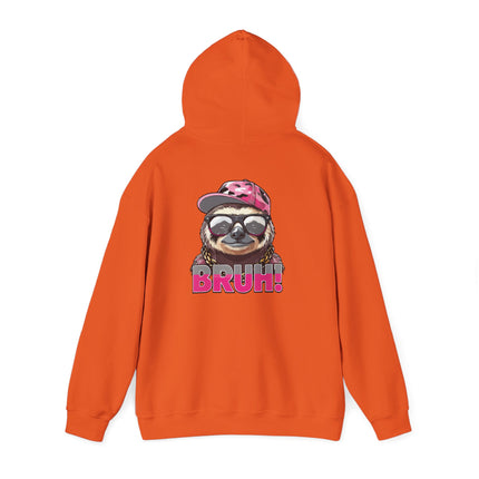 Bruh Sloth Attitude Hoodie