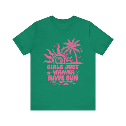 Girls Just Wanna Have Sun Tee