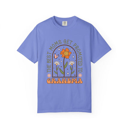 Promoted to Grandma Flower Tee