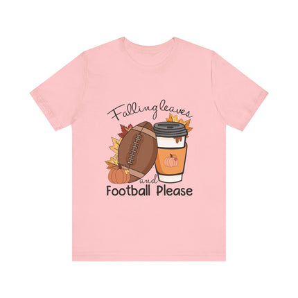 Falling Leaves & Football Please Tee