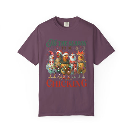 Chicking Around Christmas Tee
