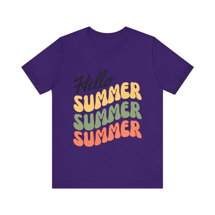 Hello Summer Retro Tee