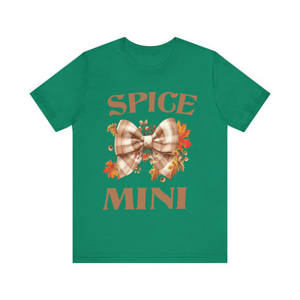 Spice Mini Fall Bow Tee