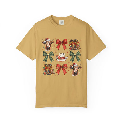 Western Christmas Icons Tee