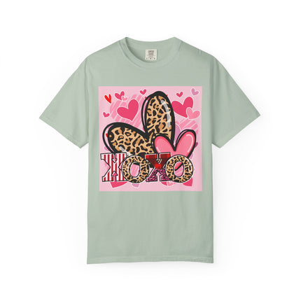 XOXO Leopard Hearts Valentine Tee