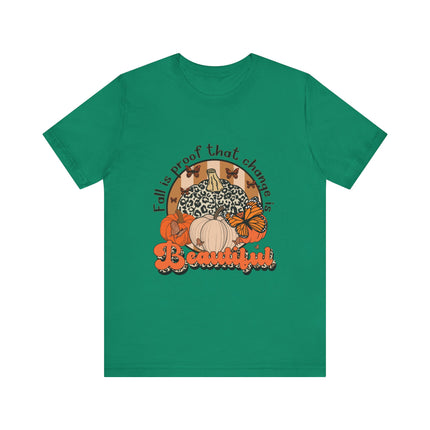 Change Is Beautiful Fall Tee