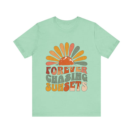 Chasing Sunsets Retro Tee