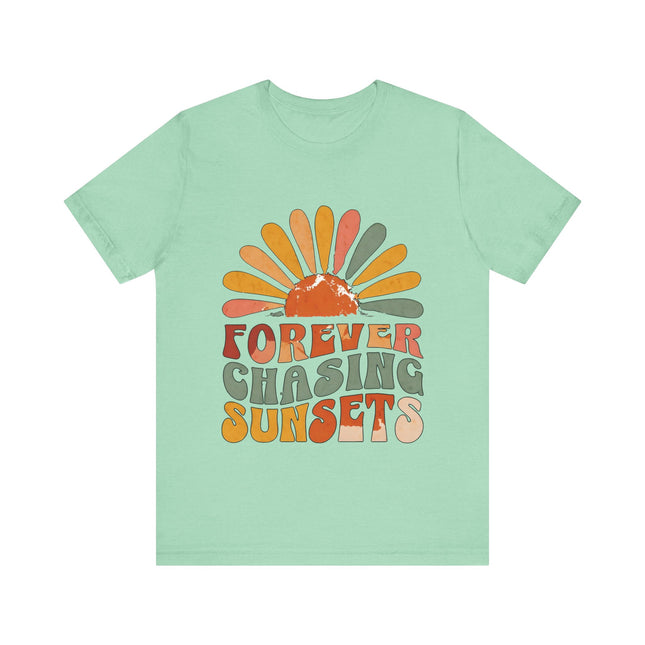 Chasing Sunsets Retro Tee